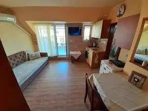 Studio with big balcony in complex Passat, Sunny Beach