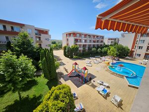 Studio with pool view for sale in Nessebar Fort Club