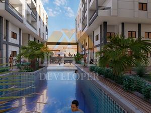 1Bedroom(53 SQM)ForSale in NoorCity Project(Pool,Street)view