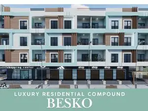 BESKO Residential Compound, 1 bedroom 44m2 Luxury Finishing