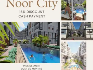 Noor City - 2 bedrooms - 99m2 + 34m2 Garden !