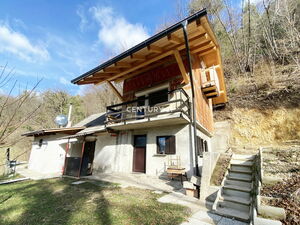 Small , weekend house sourrounded with nature