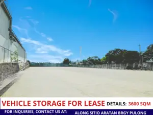 VEHICLE STORAGE FOR LEASE IN SANTA ROSA CITY LAGUNA