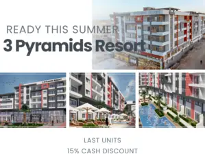 3 Pyramids Resort - Ready this summer - Last Units!