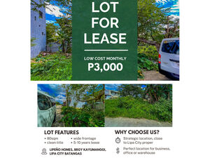 LOT FOR LEASE / RENT