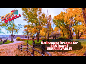 Shocking Retiree Steal! 0.56 Acres of Land In Just $68/down!