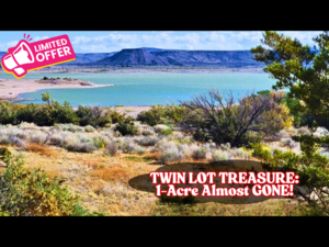 Paired lots fading fast! Grab your 1-acre land for Just $79