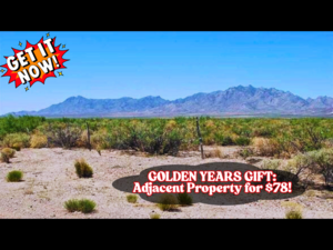 Unbelievable Adjacent Land Deal for Retirees In Just $78