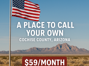 🌄 A Place to Call Your Own: 0.86 Acres in Cochise AZ USA
