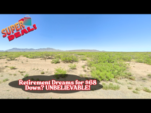 Shocking Retiree Steal! 0.56 Acres of Land In Just $68/down!