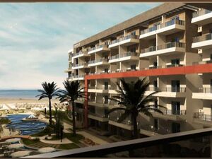 Studio in a new residential compound on El Aheya beach