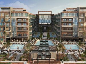 Studio in a new residential compound on El Aheya beach