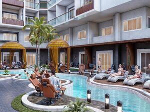 Studio in a new residential compound on payment plan