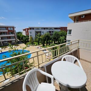 Big studio for sale in Nessebar Fort Club, Sunny Beach