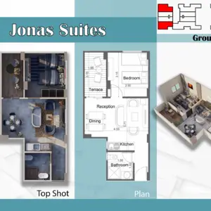 1 Bedroom (56 sqm) for Sale in Jonas Suite Tourist Promenade