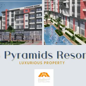 3 Pyramids Resort, 1 slaapkamer, 71m2