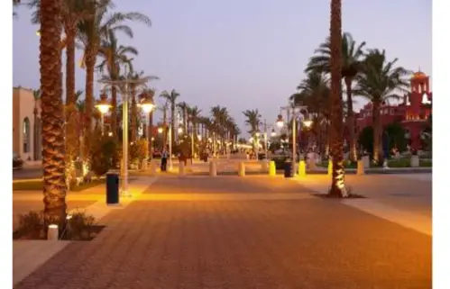 Near to promenade